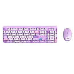Simpletek Keyboard QWERTY English (US) Wireless GS104 “Hello Bear” Mouse + Keyboard, Bear design