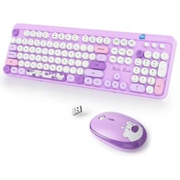 Simpletek Keyboard QWERTY English (US) Wireless GS104 “Hello Bear” Mouse + Keyboard, Bear design