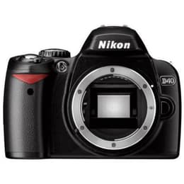 Reflex D40 - Black + Nikon AF-S DX Nikkor 18-55mm f/3.5-5.6G ED f/3.5-5.6