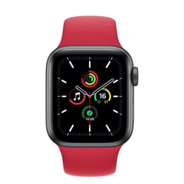 Apple Watch (Series SE) 2020 GPS 40 - Aluminium Space Gray - Sport band Red