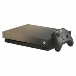Xbox One X 1000GB - Brown - Limited edition Gold Rush Special