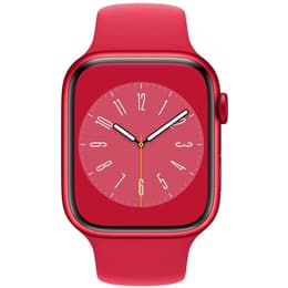 Apple Watch Series 9 (2023) GPS 41 mm - Aluminium Red - Sport band Red