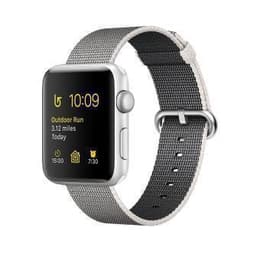 Apple Watch (Series 2) 2017 GPS 42 - Aluminium Silver - Woven nylon Grey