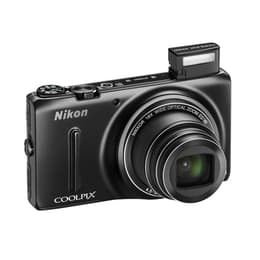 Compact Coolpix S9400 - Black + Nikon Nikkor 18X Wide Optical Zoom ED VR 25-450mm f/3.4-6.3 f/3.4-6.3