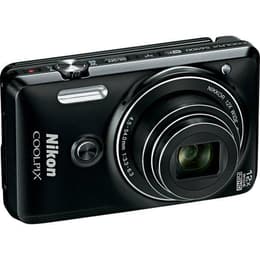 Compact S9600 - Black + Nikon Nikkor 12X Wide Optical Zoom ED VR 25–300mm f/3.3-6.3 f/3.3-6.3