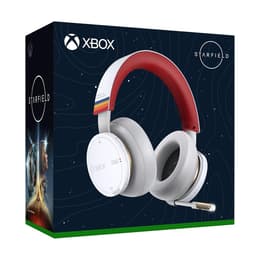 Microsoft Xbox Wireless Headset Starfield Limited Edition noise-Cancelling gaming wireless Headphones with microphone - White/Red