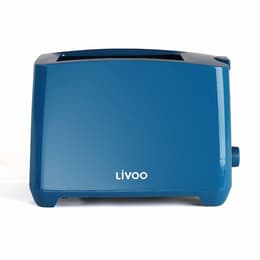 Toaster Livoo DOD162B 2 slots - Blue