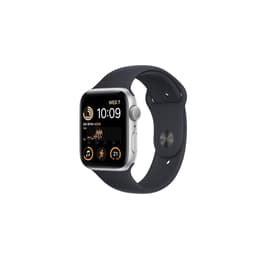 Apple Watch (Series SE) 2022 GPS 44 - Aluminium Silver - Sport band Black