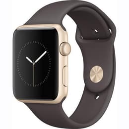 Apple Watch (Series 1) 2016 GPS 42 - Aluminium Gold - Sport loop Grey