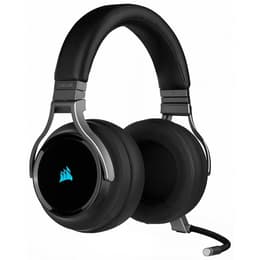 Corsair Virtuoso RGB noise-Cancelling gaming wired + wireless Headphones with microphone - Black