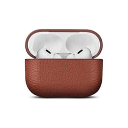 Protective case AirPods Pro - Leather - Brown