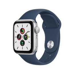Apple Watch Series 9 (2023) GPS + Cellular 41 mm - Aluminium Silver - Sport band Blue