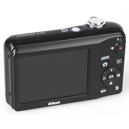 Compact CoolPix L31 - Black + Nikon Nikkor 5X Wide Optical Zoom 26-130mm f/3.2-6.5 f/3.2-6.5