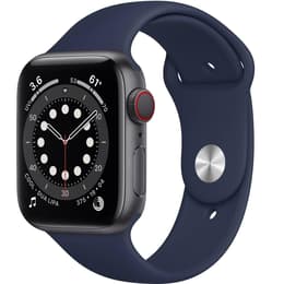 Apple Watch (Series 6) 2020 GPS + Cellular 40 - Aluminium Space Gray - Sport band Blue
