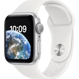 Apple Watch (Series SE) 2022 GPS 40 - Aluminium Silver - Sport band White