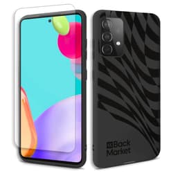 Back Market Case Galaxy A52/A52s and protective screen - Recycled plastic - Black