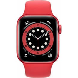Apple Watch (Series 7) 2021 GPS + Cellular 41 - Aluminium Red - Sport loop Red