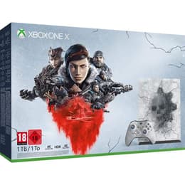 Xbox One X 1000GB - Grey - Limited edition Gears 5
