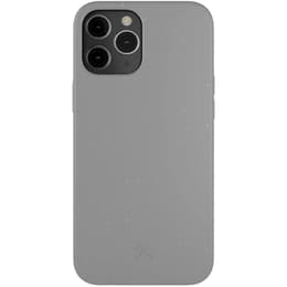 Case iPhone 12/12 Pro - Natural material - Grey
