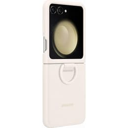 Case Samsung Galaxy Z Flip 5 - Silicone - White