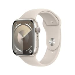Apple Watch () 2023 GPS 45 - Aluminium Starlight - Sport band Starlight