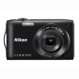 Compact Coolpix S3300 - Black + Nikon Nikkor Wide Optical Zoom VR 26-156 mm f/3.5-6.5 f/3.5-6.5