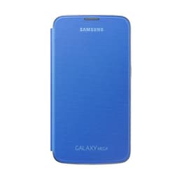 Case Galaxy Mega - Leather - Blue