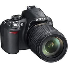 Reflex D3100 - Black + Nikon AF-S DX Nikkor 18-105mm F3.5-5.6G ED VR f/3.5-5.6