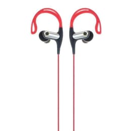 R-Music Endurance BT Earbud Bluetooth Earphones - Red/Black