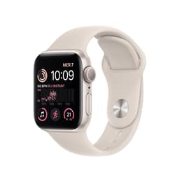 Apple Watch (Series SE) 2022 GPS 40 - Aluminium Grey - Sport band White