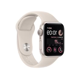 Apple Watch (Series SE) 2022 GPS 40 - Aluminium Grey - Sport band White
