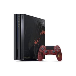 PlayStation 4 Pro 1000GB - Black - Limited edition Monster Hunter World + Monster Hunter World