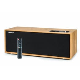 Enceinte Hifi résidentielle 150W en Bois 'Cosy THOMSON WS702 - Entrée TV Audio, câble Optique, Bluetooth 5.0, USB, Egaliseur Bluetooth Speakers -