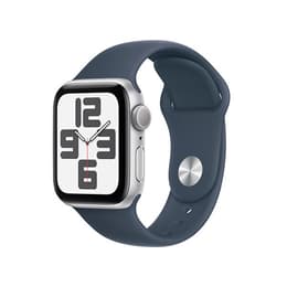 Apple Watch Series 9 (2023) GPS 41 mm - Aluminium Silver - Sport band Blue