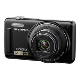Compact VR-330 - Black + Olympus Olympus 12.5x Wide Optical Zoom Lens 24-300 mm f/3.0-5.9 f/3.0-5.9