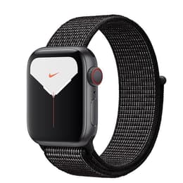 Apple Watch Series 5 (2019) GPS + Cellular 40 mm - Aluminium Space Gray - Sport loop Black