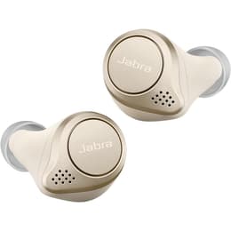 Jabra Elite 75T Earbud Noise-Cancelling Bluetooth Earphones - Gold