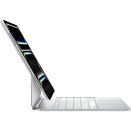 iPad Magic Keyboard (iPad not included) 13" (2024) - White - AZERTY - French