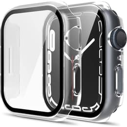Case Apple Watch Series 8 - 41 mm - Plastic - Transparent