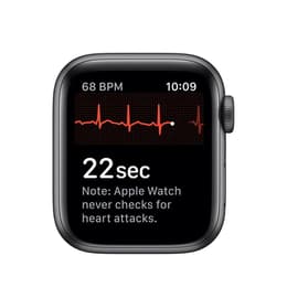 Apple Watch Series 5 (2019) - (band not included) - GPS + Cellular 44 mm - Space Gray Aluminium