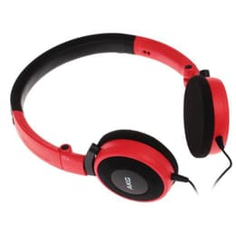 Akg Y30 noise-Cancelling wired Headphones with microphone - Red