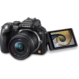 Lumix DMC-G5 - Black + Panasonic Lumix G Vario 45-150mm f/4.5-5.6 ASPH MEGA O.I.S + Lumix G Vario 14-42 mm f/3.5-5.6 II ASPH. / MÉGA S.O.I f/4.5-5.6 + f/3.5-5.6