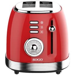 Toaster Cecotec Toast&Taste 800 Vintage Red 2 slots -