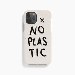 Case iPhone 11 Pro - Natural material - White