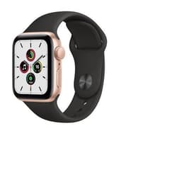 Apple Watch (Series 7) 2021 GPS 45 - Aluminium Gold - Sport band Black