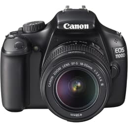 Reflex EOS 1100D - Black + Canon Canon EF-S 18-55 mm f/3.5-5.6 III f/3.5-5.6