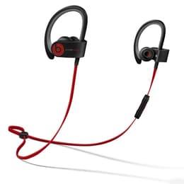 Beats By Dr. Dre Powerbeats 2 Earbud Noise-Cancelling Bluetooth Earphones - Black/Red