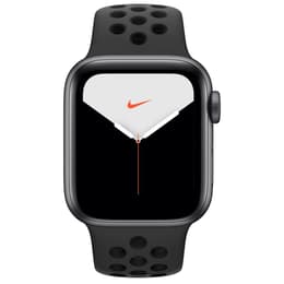 Apple Watch (Series 5) 2019 GPS + Cellular 44 - Aluminium Space Gray - Nike Sport band Black