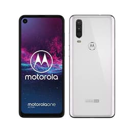 Motorola One Action 128GB - White - Unlocked - Dual-SIM