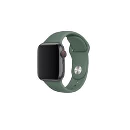Apple Watch (Series 5) 2019 GPS + Cellular 40 - Aluminium Space Gray - Sport band Green